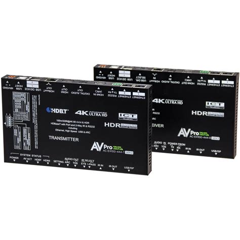AVPro Edge 4K HDMI 2.0 over HDBaseT Tx/Rx Video Extender Kit (330 ...