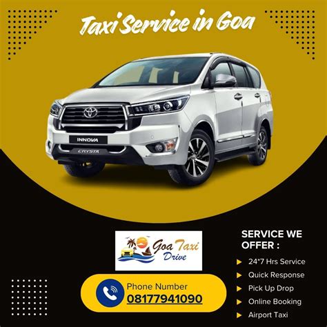Goa Taxi Drive | Reliable Taxi Service in Goa | Airport Pickup & Drop