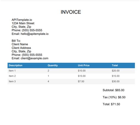 Image result for JavaScript PDF Template