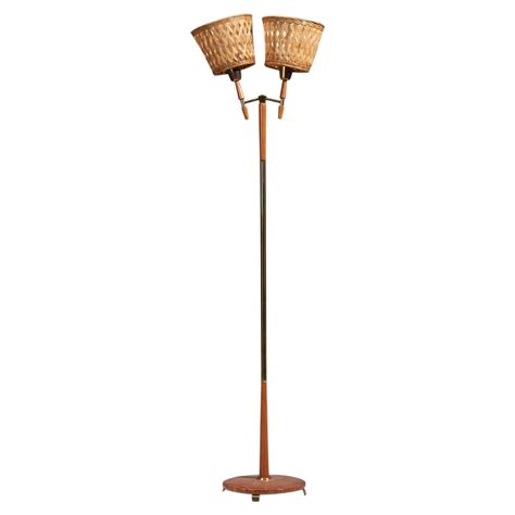 Swedish Teak Floor Lamp at 1stDibs | teak standard lamp, teak floor ...