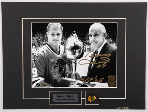 Lot Detail - Bobby Hull Signed and Unsigned Memorabilia Collection of 8 ...
