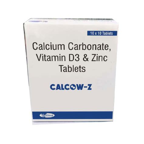 CALCOW-Z Tablets Wellmed Pharma