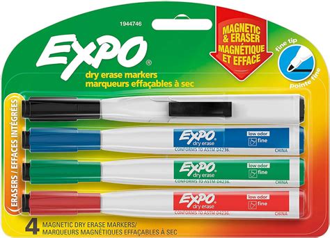 EXPO Magnetic Dry Erase Markers with Erasers Review: A Comprehensive ...
