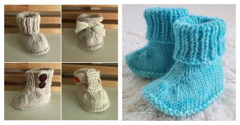 Image result for Baby Booties Knitting Pattern