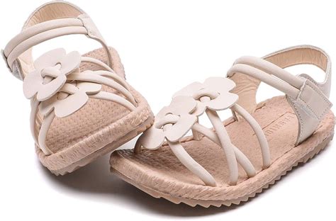 Buy Komfyea Toddler Boy's Girl's Cute Leather Closed Toe Outdoor Sport ...