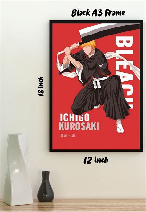 Ichigo Kurosaki bleach Poster – Posterwa
