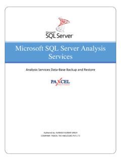Image result for Microsoft SQL Analysis Services