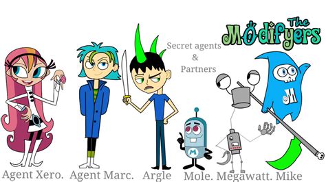 The Modifyers Characters 的图像结果