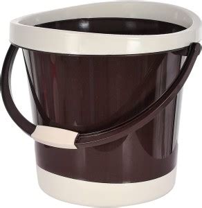 KUBER INDUSTRIES Plastic Unbreakable Strong Bathroom Ultra Bucket With ...