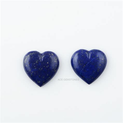 Lapis Lazuli 10-20 Mm Heart Shaped Cabochon Gemstones - Etsy India