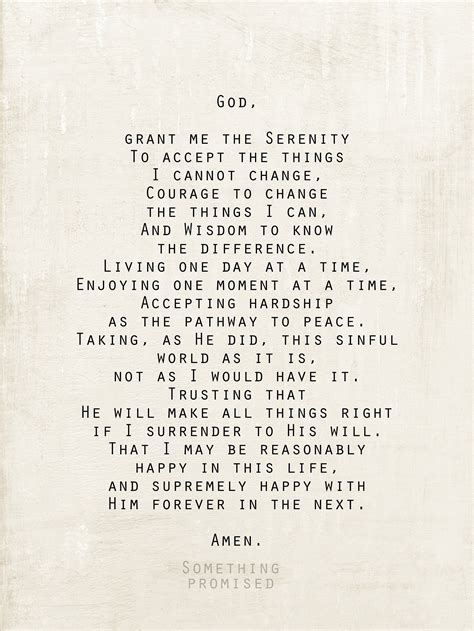 Full Serenity Prayer Metal Print on Reclaimed Wood Frame-recovery Wall ...