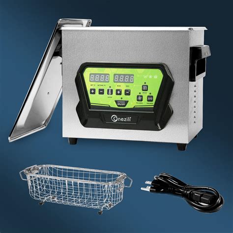 Buy ONEZILI Stainless Steel Ultrasonic Cleaner, New Design 3L Jewellery ...