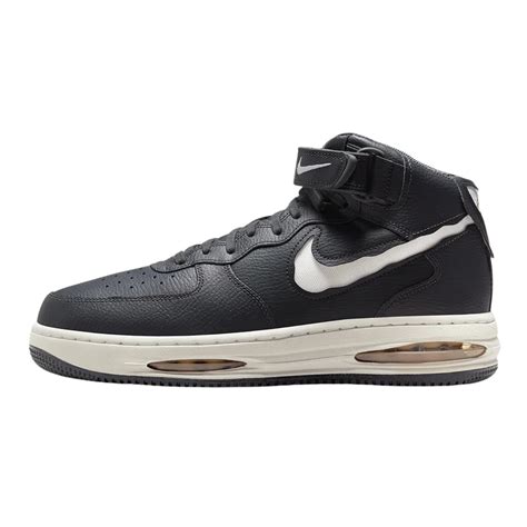 Buy Nike AIR Force 1 MID EVO-Anthracite/Summit White-Neutral OLIVE ...
