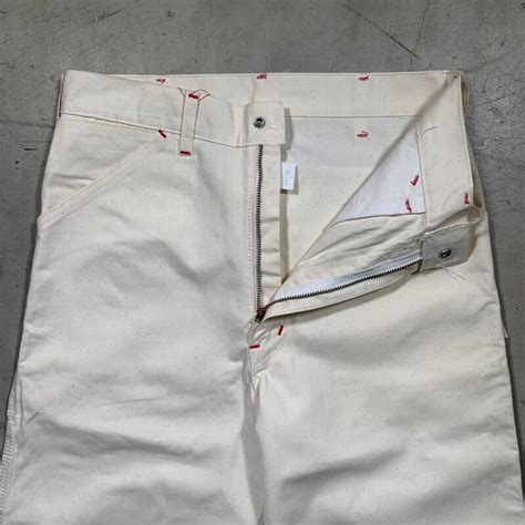 70's carhartt WHITE PAINTER and PLASTERER PANTS カーハート ホワイトペインターパンツ デッド ...
