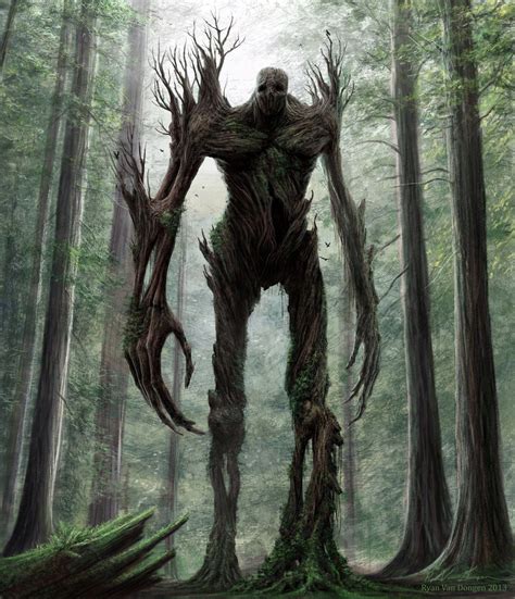 Protector of the Forests | Dark fantasy art, Earth illustration, Forest ...