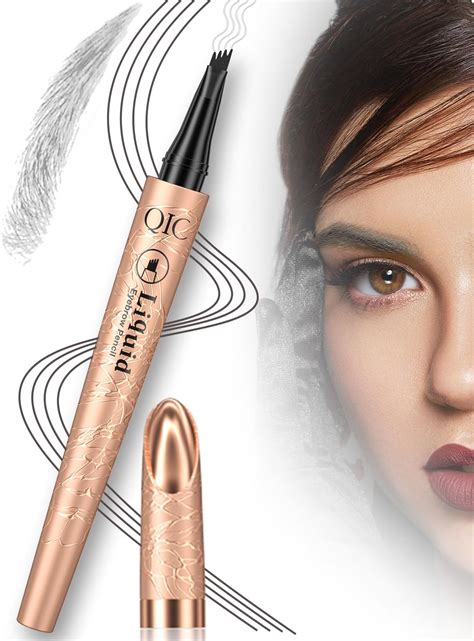 Amazon.com : TIEEC Eyebrow Pencil - 3D Microblading Eyebrow Tattoo ...
