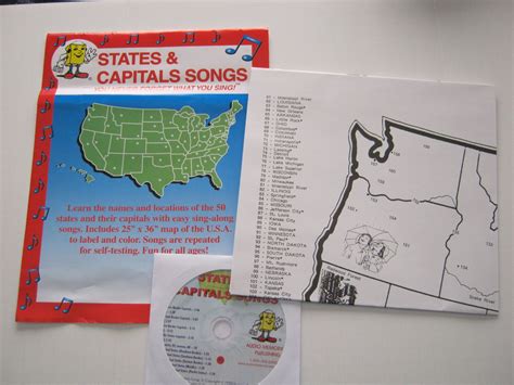 Amazon.com: States and Capitals Songs: 9781883028145: Larry Troxel: Books