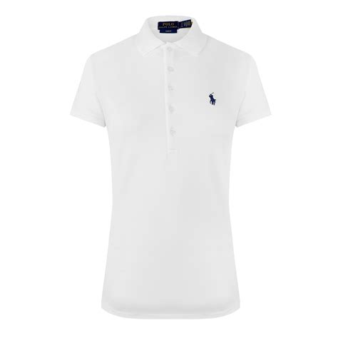 Polo Ralph Lauren | Women's Julie Polo Shirt | Women | White | Flannels