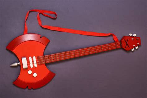 Marceline bass guitar Adventure Time cosplay replica prop | Etsy