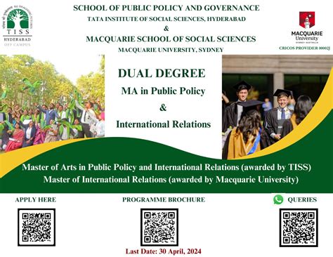 Dual Degree in Master of Arts in Public Policy and International ...