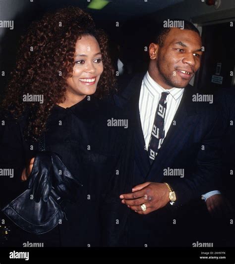 Robin Givens, Mike Tyson, 1988. ph: John Barrett/PHOTOlink/Courtesy ...
