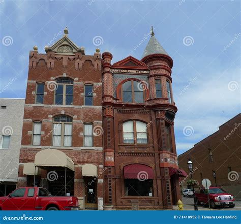 Crawford County Bank Building Downtown, Van Buren, Arkansas Editorial ...