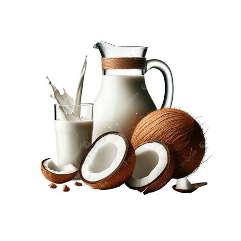 Coconut Milk And Alternatives Vegan Lactose Free Beverage, Coconut Milk And Milk Alternatives ...