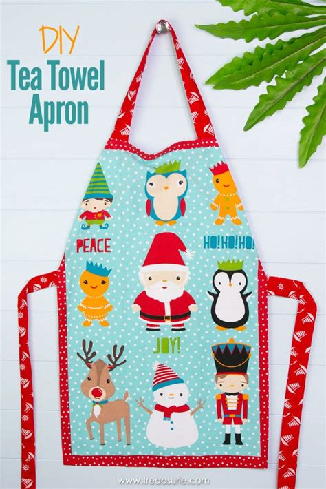 Image result for Tea Towel Apron Tutorial