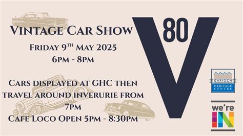 VE@80 Vintage Car Show, Loco Works Road, AB514FY Inverurie, United ...