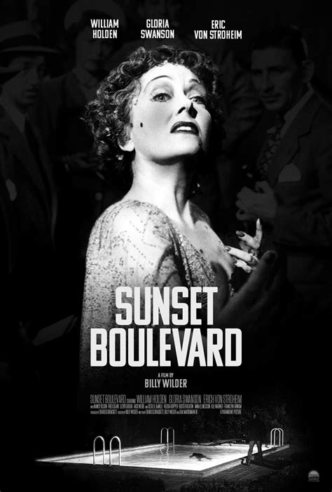 Sunset Boulevard (Billy Wilder, 1950) | Poster By Armando Roque