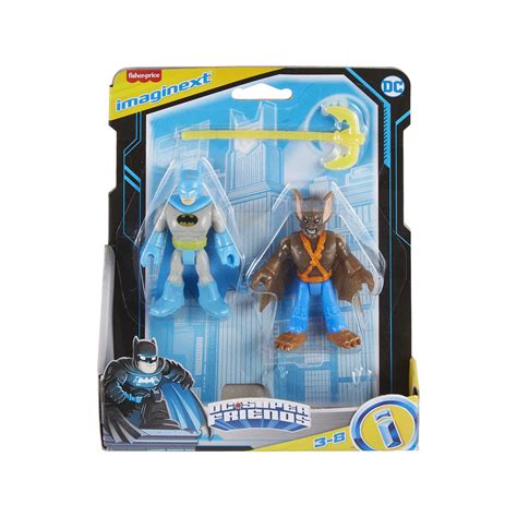 Imaginext DC Super Friends Batman And Man-Bat Set | Radar Toys