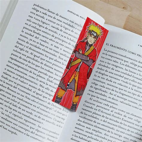 Luxoré | Naruto Anime Handmade Bookmark | Fantasy BookLover