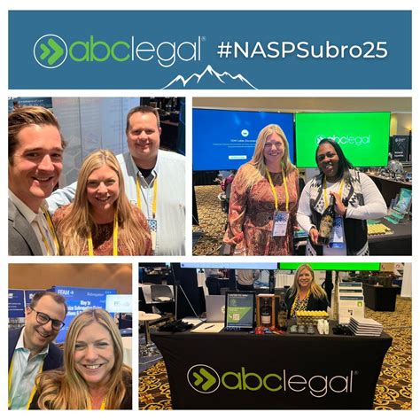 #nasp #nasp25conference #naspsubro #subrogation #serviceofprocess | ABC ...