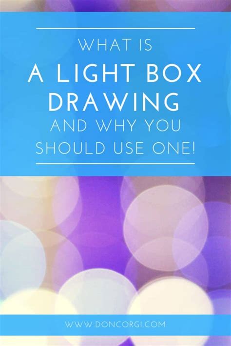 Image result for Using a Light Box for Drawing