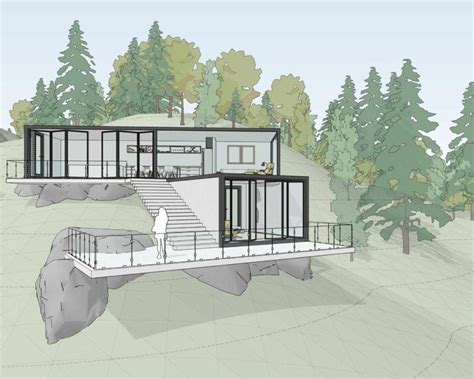 SketchUp Pro 2020 Tutorial 的图像结果