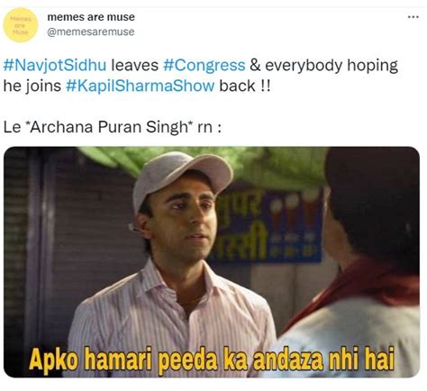 Netizens trend Archana Puran Singh memes following Navjot Sidhu's ...