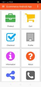 Image result for M Commerce Application Android Studio