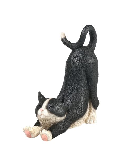 Buy What On Earth Cat Cell Phone Holder - Resin Cellphone Stand - Black ...