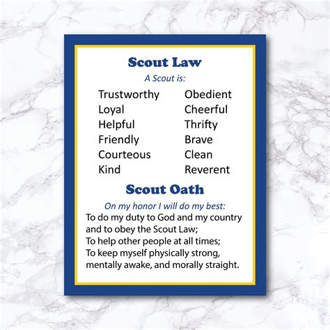 Cub Scout Promise Activity Sheets