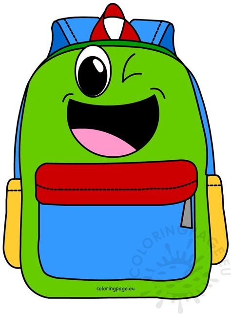 Backpack Cartoon 的图像结果