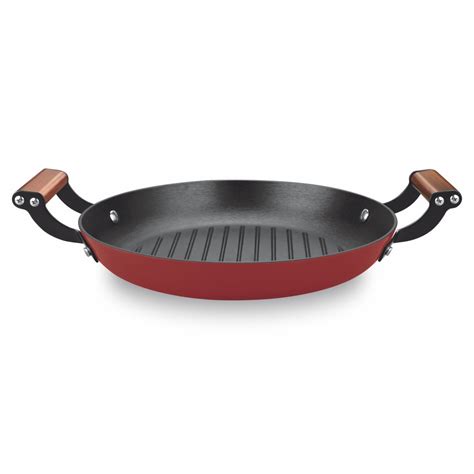 Buy Cast Iron Grill Pan With Enamel Coating Online at Best Price ...