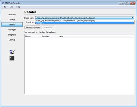 MiKTeX Console Install 的图像结果