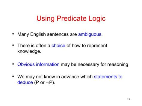 Image result for Predicate Logic Examples