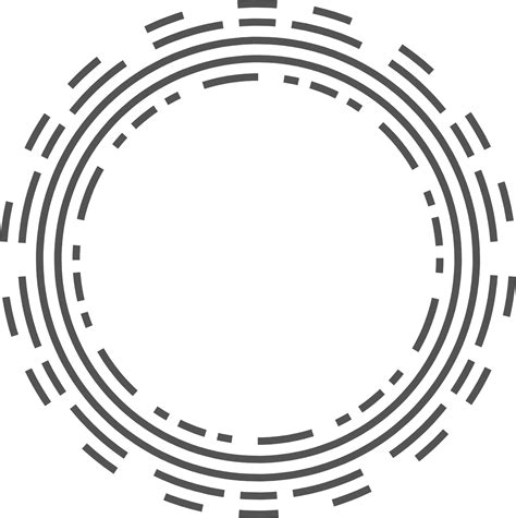 Circle sound wave. Circular music audio round. Radial graphic of voice ...