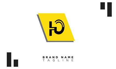 alfabeto letras iniciales monograma logo ho, oh, h y o 10810265 Vector en Vecteezy