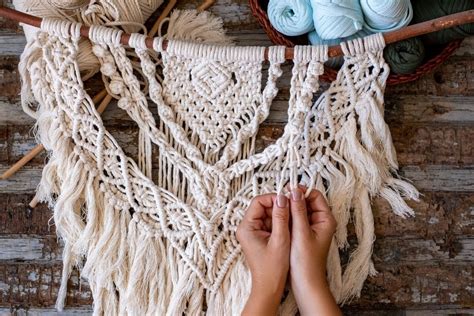 Image result for Macrame Wall Hanging Patterns Beginners Using 6Mm Cord