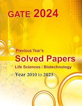 Buy GATE-Previous Year's Solved Papers Life Sciences and Biotechnology ...