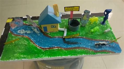 Image result for Polution and Its Types Modle Handmade