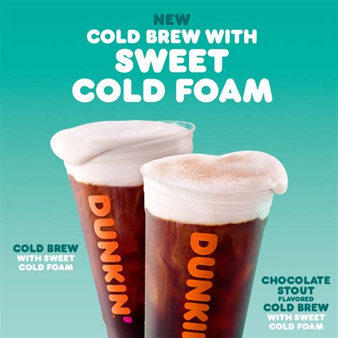 Top This: Cold Brew with Sweet Cold Foam is Coming to Dunkin’ | Dunkin'