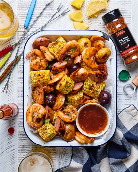 Cajun Grilled Shrimp Boil | Olive & Mango